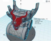 Hellfire Engine - Dnd 5E Plastik Aparat thumbnail 2