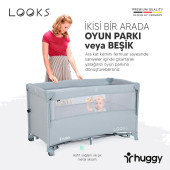 Huggy Looks 5 In 1 Anne Yani Park Yatak Oyun Parkı(Yatak Hediyeli) - 6