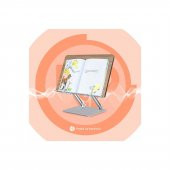 NPO STD002 Okuma Açısı Ayarlı,Kıskkaçlı Alüminyum&Ahşap Kitap/Tablet/Notebook Standı Modern Rahle - 5