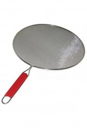 Kulplu Metal 28CM Yağ Sıçratmaz Kapak - 1