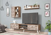 Soft Tv Tv Ünitesi Ceviz Beyaz - 1