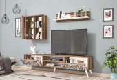 Soft Tv Tv Ünitesi Ceviz Beyaz - 2