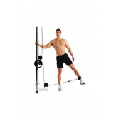 Spor Byfit Ayak Bilek Kayışı D-Ring Fitness Ağırlık Çekiş Aparatı - MAVİ - 5