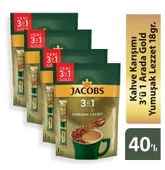 Jacobs 3ü1 Arada Gold Kahve Karışımı Yumuşak Lezzet 40 Adet - 2