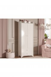 Afilli Afilli Bdlp 048 Swing 2 Kapılı 2 Çekmeceli Dolap Beyaz BDLP048BEYAZ BEBEK - 1