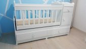 Afilli BBY 950 Büyüyebilen 3 Kapılı Bebek Odası Takımı Beyaz - 3