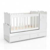 Afilli BBY 970 2 Kapılı Bebek odası Takımı Beyaz Yeni - 6