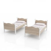 Afilli Afilli Ranza Ikili Ayrılabilen Mdf Profilli 90x190 Sonomo - 2