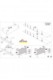 Afilli Afilli Ranza Ikili Ayrılabilen Mdf Profilli 90x190 Sonomo - 5