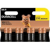 DURACELL AA KALEM PIL 8Lİ - 1