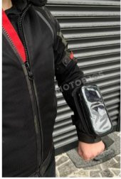Bike sky Motosiklet Kol Telefon Tutucu Motorsiklet Kol Çantası Su Geçirmez-Gidon Bağlantılı-Dokunmatikli Mt-45 - 5