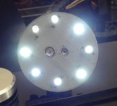 Grafen Malzeme İle 8 Led Devre Kartı Plastik Aparat - 1
