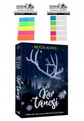 Kar Tanesi Beyza Alkoç Roman 296 Sayfa 1 Adet Transparan Kitap Ayraç 2 Paket Kartanesi - 1