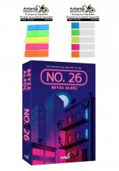 No 26 Beyza Alkoç Roman 351 Sayfa 1 Adet Transparan Kitap Ayraç 2 Paket No.26 - 1