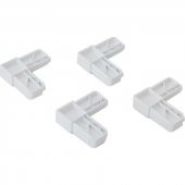 SİNEKLİK KÖŞE TAKOZU 17x25MM 4 ADET - 1