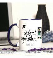 Edebiyat Öğretmenine Özel Öğretmenler Günü Hediyesi Kişiye Özel Kupa Bardak - 1