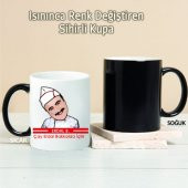 Çay Erdal Bakkalda İçilir Kişiye Özel Sihirli Kupa Pi243 - 1