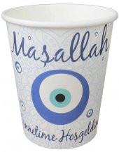 BARDAK KARTON MAŞALLAH SÜNNETİME HOŞGELDİNİZ 8 OZ 8 ADET thumbnail 1