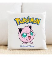 Pokemon Jigglypuff Kişiye Özel Yastık Kılıfı 122 - 1