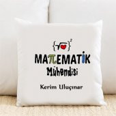 Matematik Mühendisi Kişiye Özel Yastık Kılıfı Pi37 - 1