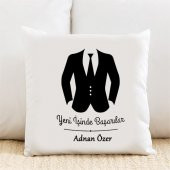 Yeni İşinde Başarılar Kişiye Özel Yastık Kılıfı Pi69 - 1