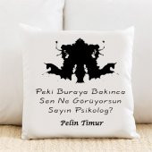 Sayın Psikolog Kişiye Özel Yastık Kılıfı Pi109 - 1