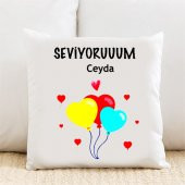 Seviyoruuum Kişiye Özel Yastık Kılıfı Pi124 - 1