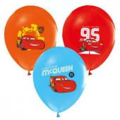CARS BALON PASTEL 100 ADET - 1