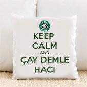 Çay Demle Hacı Kişiye Özel Yastık Kılıfı Pi241 - 1