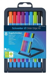 Slider Edge Xb Tükenmez Kalem 8 Renk Standlı 1 Paket Line-up 0.4 mm İnce Uçlu Keçeli Kalem 8 Renk 1 Paket thumbnail 2