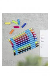 Slider Edge Xb Tükenmez Kalem 8 Renk Standlı 1 Paket Line-up 0.4 mm İnce Uçlu Keçeli Kalem 8 Renk 1 Paket thumbnail 4