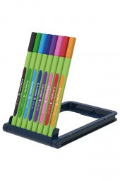 Slider Edge Xb Tükenmez Kalem 8 Renk Standlı 1 Paket Line-up 0.4 mm İnce Uçlu Keçeli Kalem 8 Renk 1 Paket thumbnail 6