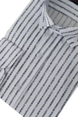 Erkek Silim Fit Çizgili Gömlek BGL-ST02766 thumbnail 5