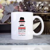 Kişiye Özel Babam Seni Çok Seviyorum Kupa Bardak thumbnail 1