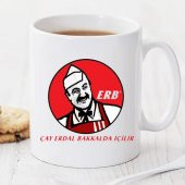 Çay Erdal Bakkalda İçilir Kişiye Özel Kupa Pi239 - 1
