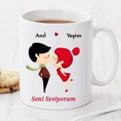 Seni Seviyorum Kişiye Özel Kupa Pi45 - 1