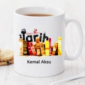 Tarih Öğretmeni Kişiye Özel Kupa Pi39 - 1
