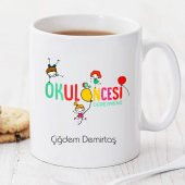 Okul Öncesi Öğretmeni Kişiye Özel Kupa Pi20 - 1