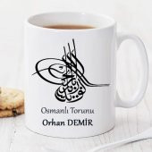 Osmanlı Torunu Kişiye Özel Kupa Pi08 - 1