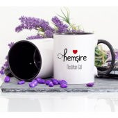 Kişiye Özel Lacivert Renkli Hemşire Kupa Bardak Model - 2 - 2