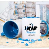 Kişiye Özel Uçak Mühendisi Kupa Bardak - Mavi thumbnail 2