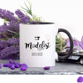 Kişiye Özel Lacivert Renkli Modelist Kupa Bardak thumbnail 1