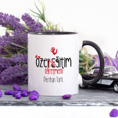 Kişiye Özel Özel Eğitim Öğretmeni Kupa Bardak - Lacivert thumbnail 1