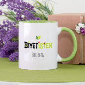 Kişiye Özel Diyetisyen Kupa Bardak - Yeşil thumbnail 1