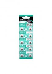 AG3 Saat Pili - Düğme Pil 10lu Paket LR41/192 1.55V - 2