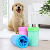 Pati Ayak Yıkama Kovası Silikon Jel Fırçalı Kedi Köpek  (Küçük) - 3