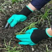 Garden Genie Gloves Toprak Kazma Bahçe Eldiveni - 5