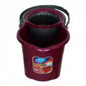 Spin Mop Temizlik Seti 360 Derece Döner Başlıklı Kova+Mop+Paspas+Sap Karışık Renk - 2