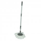 Spin Mop Temizlik Seti 360 Derece Döner Başlıklı Kova+Mop+Paspas+Sap Karışık Renk - 3