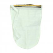 Yüzde 100 Krep Yüz ve Vücut Kesesi Beyaz 17x24 - 1